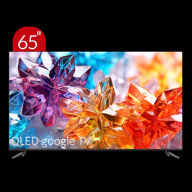 6 تلویزیون QLED UHD 4K هوشمند google TV تی سی ال مدل C645 سایز 65 اینچ - تصویر 1