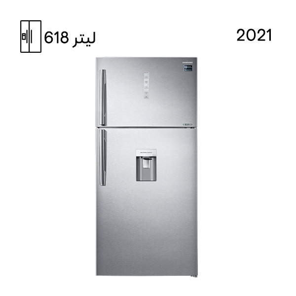 یخچال فریزر بالا پایین RT62 یخچال فریزر سامسونگ مدل RT62 سیلور - تصویر 1